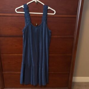 Wonderly Blue Mini Dress